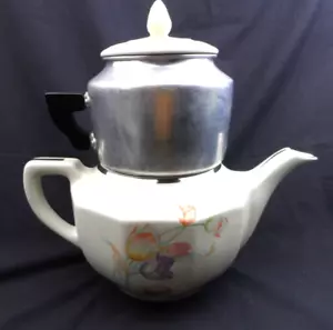 Vintage Hall's Superior Kitchenware 1930's Tulip Drip-O-Lator Coffee Pot - Picture 1 of 16