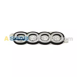 SAAB 9000 85-93 4 DOOR CD CDE BADGE EMBLEM 6963243 NEW GENUINE RARE OEM - Picture 1 of 2