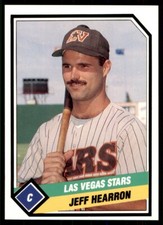 1989 CMC LAS VEGAS STARS #17 JEFF HEARRON LAS VEGAS STARS