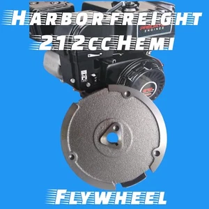 212cc HEMI PREDATOR FLYWHEEL STOCK TAKE OFF (SEE PHOTO FOR VERIFICATIONS) - Foto 1 di 16