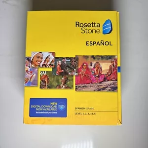 Rosetta Stone Spanish **Offers Wanted** CD Format - Open Box - Picture 1 of 16