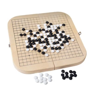 Compact Go and Gobang Chess Set Chinese Checker for Travelers and Kids - Picture 1 of 8