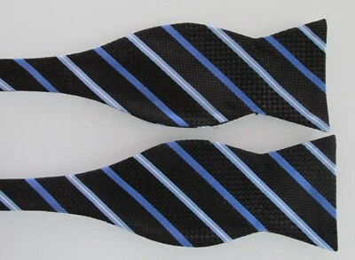 Pajarita de seda Michael Kors autoatada con extremo de mariposa Foto 1 de 4