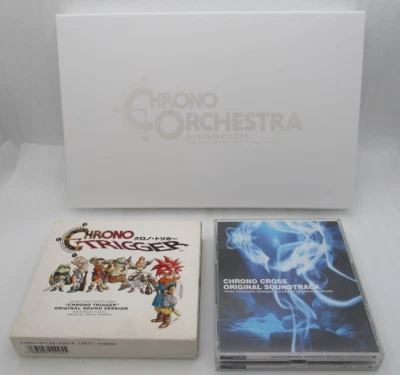 Chrono Trigger Cross Soundtrack Arrangement Box CD Set 3items Yasunori Mitsuda - Image 1 of 4