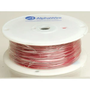 Alpha Wire 3050 RD001 UL1007 Hook Up Wire Red 24AWG (305m Reel) - Picture 1 of 1