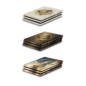 OFFICIAL ASSASSIN'S CREED ORIGINS GRAPHICS VINYL SKIN FOR SONY PS4 PRO CONSOLE - Picture 1 of 11