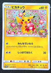 Pikachu 20th Anniversary 224/SM-P Promo Pokemon Card Japanese NEAR MINT