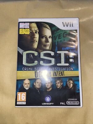Wii CSI Deadly Intent  - Image 1 of 3