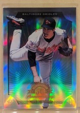 1998 Donruss Collections PRIZED LEAF #242 Mike Mussina HOF RARE PARALLEL /400