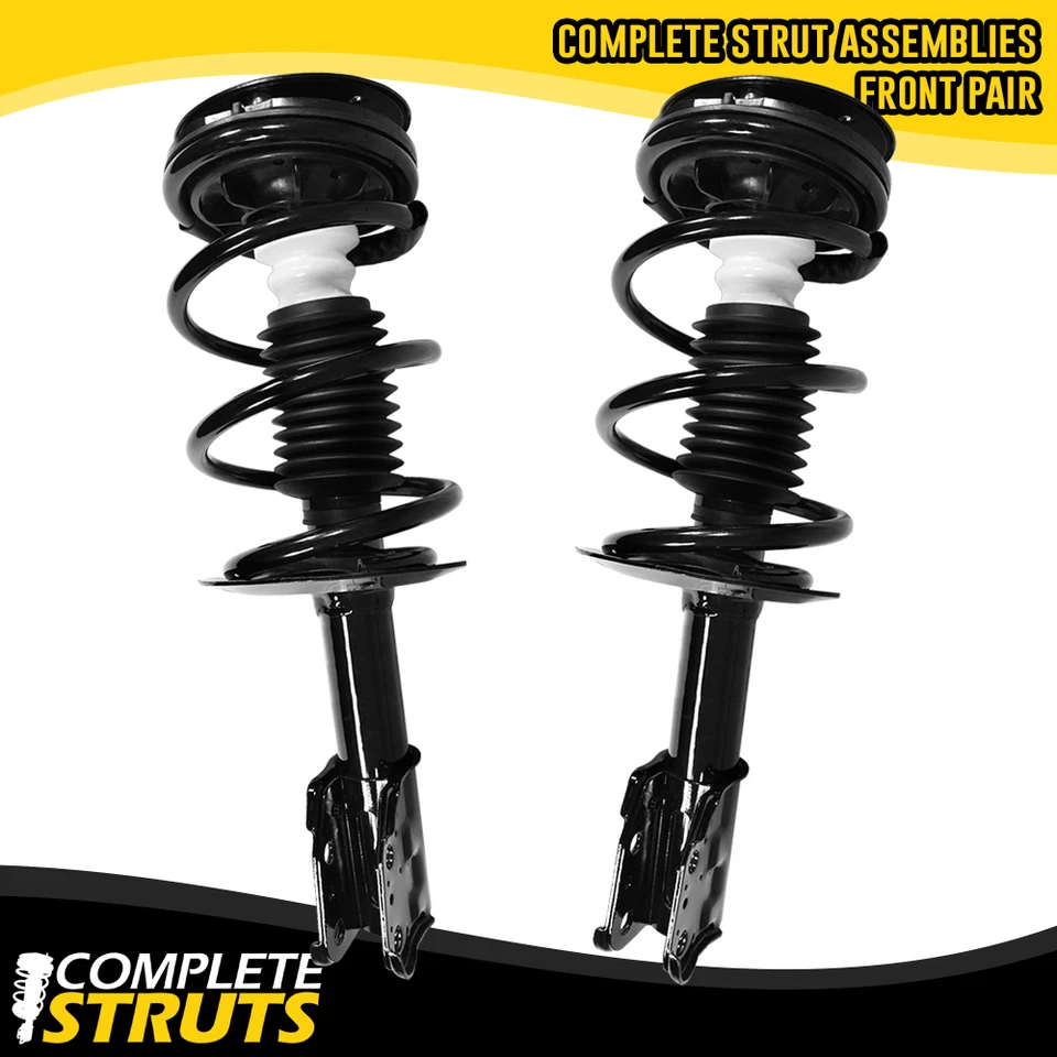 Front Complete Struts & Coil Springs Pair for 1997-2003 Chevrolet Malibu  - Imagem 1 de 4