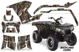 Graphics Decals Stickers for Polaris Sportsman 800/500/400 ATV 11-15 BACKLAND - Picture 1 of 2