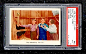 1959 Fleer Three Stooges #45 Dig that crazy chicken ! PSA 9 - Picture 1 of 2