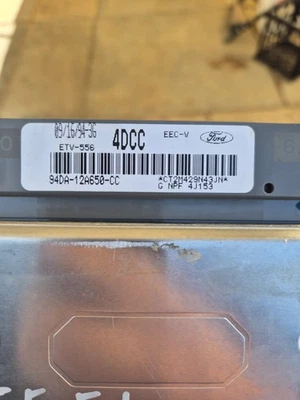 EF Ford Falcon Auto ECU 4DCC - image 1 of 3