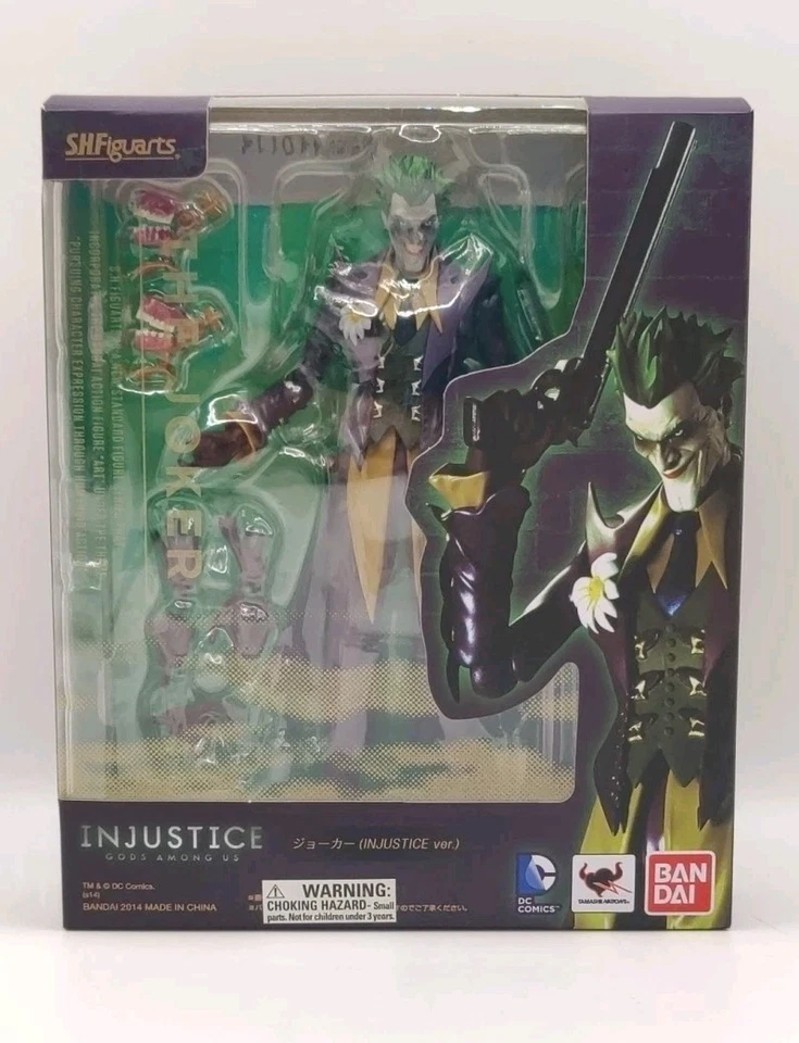 Bandai Tamashii Nations S.H.Figuarts Joker INJUSTICE Ver. Action Figure