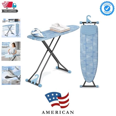 Efficient Ironing Board with Heat-Proof Silicone Mat - Perfect for Small Spaces - Image 1 of 4