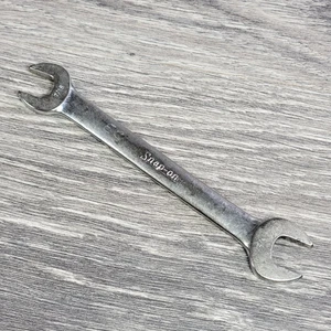 Snap-On Tools 7/16" & 1/2" SAE Open-End Wrench 6" Made in USA Chrome VO1416 - Bild 1 von 15