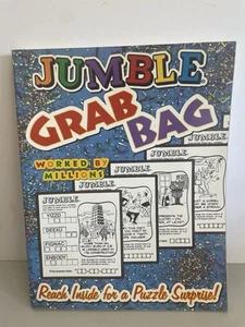New Vintage 1998 JUMBLE Grab Bag Puzzle Book by Triumph Books - Imagen 1 de 5