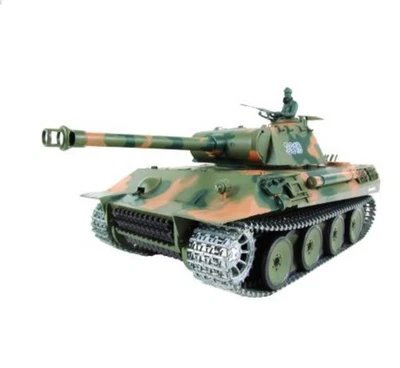  GERMAN PHANTER 1/16 SCALA RADIO CONTROL BATTLE TANK - Immagine 1 di 4
