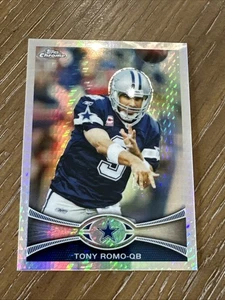 2012 Topps Chrome PRISM rifrattore Tony Romo /216 #63 - RARO - DALLAS COWBOYS - Foto 1 di 5