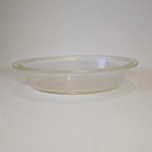 Plato para hornear de vidrio ovalado Phoenix Pyrex England de colección vidrio esmerilado transparente n.º 404 - Imagen 1 de 8