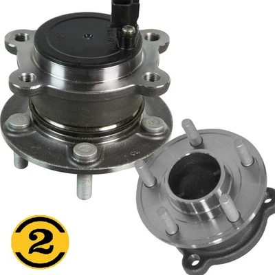 Pair Rear Wheel Bearing and Hub Assembly for 2013-2018 Ford C-Max Escape FWD - Image 1 of 4