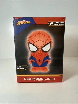 Светодиодный фонарь настроения MARVEL Spider-Man 3 уровня мягкий мягкий мягкий материал коллекционный предмет - Изображение 1 из 4