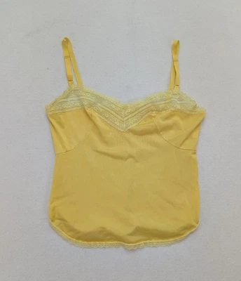 Camiseta sin mangas Kasara vintage camisola talla S amarilla Foto 1 de 4