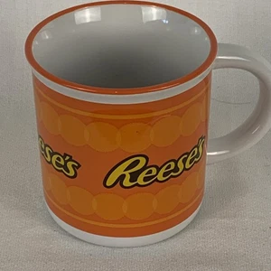 VINTAGE 1990S HERSHEY GALERIE REESES CERAMIC COFFEE MUG 12OZ - Picture 1 of 4