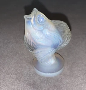 Sabino France Glas opalisierende Fischfigur, 2,5 Zoll hoch - Bild 1 von 5