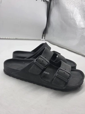 Sandálias Birkenstock Shoes femininas tamanho 7 pretas Arizona EVA impermeáveis Alemanha - Imagem 1 de 4