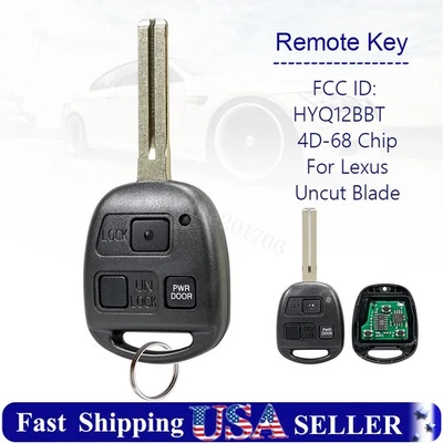 Replacement For 2004 2005 2006 Lexus RX330 Remote Key Fob HYQ12BBT 4D68 Foto 1 de 4