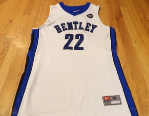 CAMISETA AUTÉNTICA DE BALONCESTO UNIVERSITARIO NIKE VINTAGE USADA EN JUEGOS NCAA BENTLEY XL - Imagen 1 de 7