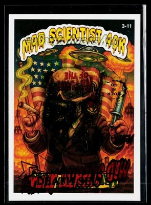 Mad Scientist Kids 40K GPK Spoof PRINT ERROR #'d 1/1 Death Sells They Live Pit - Image 1 of 2