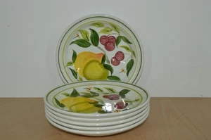 Portmeirion Summer Fruit - Set of 6 x 7.25"  Side Plates (#76) - Picture 1 of 3