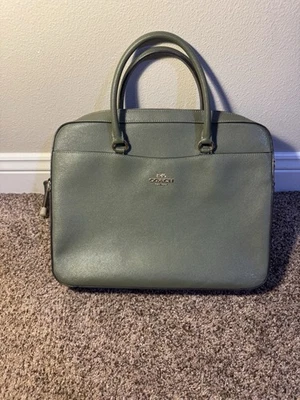 Cartera de cuero para portátil Coach Foto 1 de 3