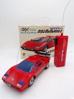 Vintage 1980 Nikko Japan 1/24 Lamborghini Countach LP500S RC Car MIB Taiyo - Bild 1 von 4