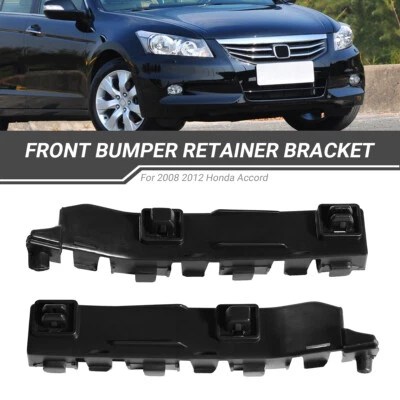 Pair Front Bumper Bracket Beam Mount Support Fits For Honda ACCORD 2008-2012 11 Foto 1 de 4