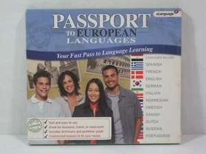 eLanguage Passport To European Languages PC Windows - Picture 1 of 5