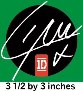 Calcomanía de pared con logotipo de Liam Payne pegatina de vinilo One Direction 1D exfoliación y palo decoración artística - Imagen 1 de 1