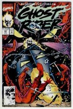 GHOST RIDER #22, NM+, Texeira, Ninjas, Death,1990, more GR in store