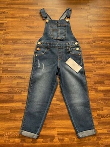 Denim Co Relaxed Kids Girls Jeans Indigo Cotton Blend Size 4-5 Yrs  - Picture 1 of 6