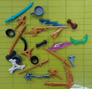 x25 Lego Ninjago Accesorios Para Minifiguras RECIBE TODO EN LA IMAGEN eg40 - Imagen 1 de 1
