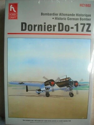 DORNIER Do 17 Z Hobby Craft 1/48 ++GRANDE VALORE DOCU OMAGGIO +BIG BIG DOCU GIFT - Immagine 1 di 4