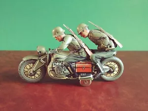 Raro giocattolo in latta Kellermann CKO 357 passeggero moto anni '30 - Foto 1 di 8