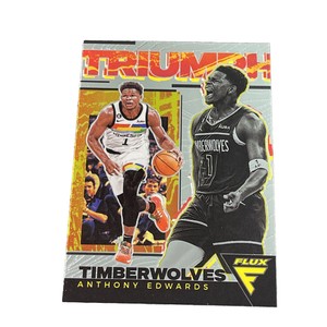 #12 Anthony Edwards 2022-23 Panini Flux Minnesota Timberwolves Triumph