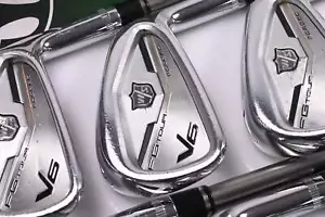 Wilson FG Tour V6 Irons / 5-PW / Regular Flex UST Elements Chrome 59 Shafts - Picture 1 of 7