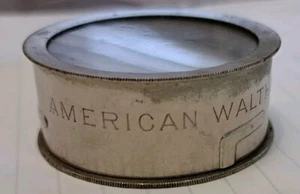 Late 1800s American Waltham Watch Co, Pocket Watch Movement Holder Display - Foto 1 di 7