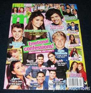 M Magazin April 2013 One Direction Justin Bieber Harry Styles Selena Taylor - Bild 1 von 7