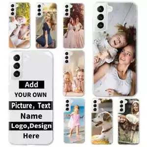 Personalized Custom Photo Case Soft Cover For Galaxy S25 S24 23 22 21 20 9 Note - Picture 1 of 14