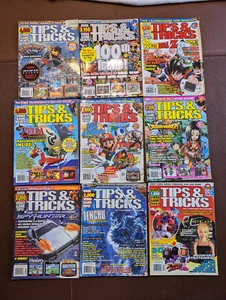 Tips & Tricks LOT of 9 Magazines 1998 2001 2002 2003 featuring Final Fantasy VII - Foto 1 di 6
